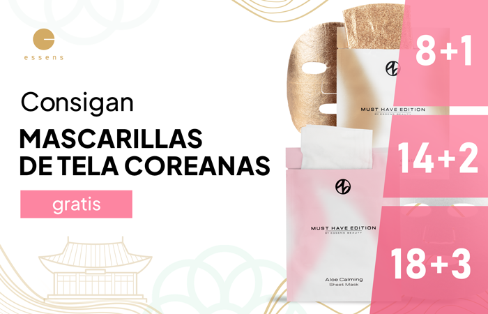 NUEVOS SUPERPACKS – ¡MASCARILLAS DE TELA COREANAS!