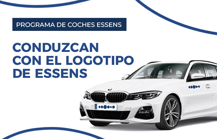 Conduzcan con el logotipo de ESSENS