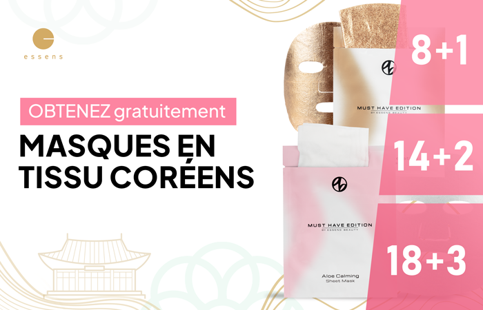 NOUVEAUX SUPERPACKS – MASQUES EN TISSUS CORÉENS !