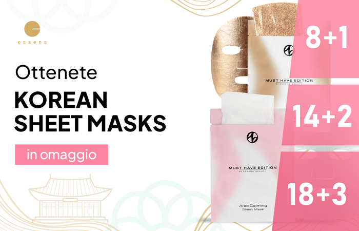 NUOVI SUPERPACK – MASCHERE IN TESSUTO COREANE!