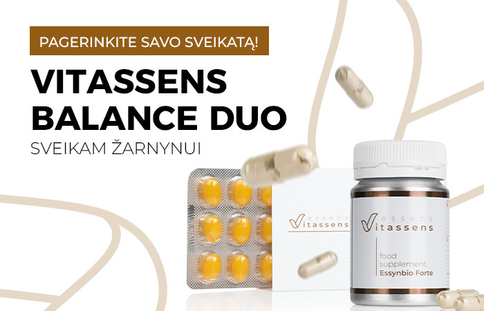 Palepinkite save visišku žarnyno mikrobiomos atkūrimu!