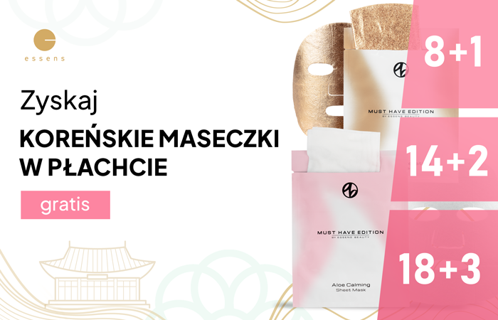 NOWE SUPERPACKI – KOREAŃSKIE MASECZKI W PŁACHCIE!