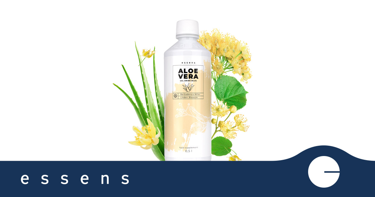 Aloe Vera Gel Drink  Lindenblte  Nahrungsergnzungsmittel | ESSENS  Germany